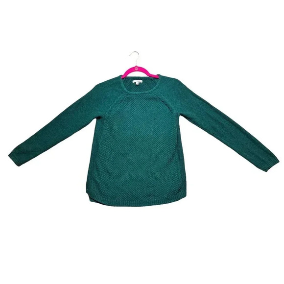 Sonoma Sweaters - Sonoma Womens Cable Knit Green Sweater Sz S Classic Comfort Basic St Paddys